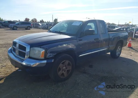2005 Dodge Dakota Laramie из США, поврежденный, VIN 1D7HE52N55S268909